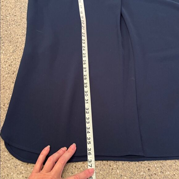 VINCE Short Sleeve Popover Shift Dress - Picture 10 of 10